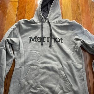 Grey Men's Marmot Hoodie